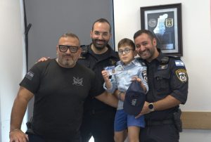 תיעוד מהפעילות המיוחדת. צילום: דוברות המשטרה.
