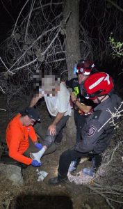 תיעוד מהחילוץ. צילום: יחל"צ עציון- יהודה