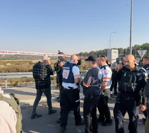 פיגוע בגוש עציון, צילום: דוברות מד"א