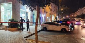 חסימת זירת האירוע בפסגת זאב, צילום: דוברות משטרת ישראל