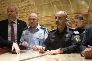 מפקד מחוז ירושלים, ניצב אבשלום פלד. צילום: דוברות משטרת ישראל