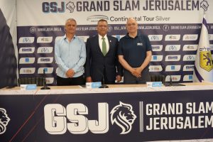 רה"ע משה ליאון במסיבת העיתונאים היום, צילום: גביש מדיה