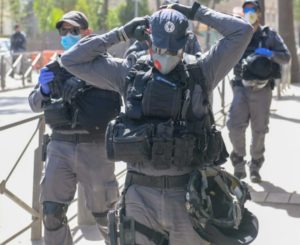 שוטרים בפעילות בירושלים