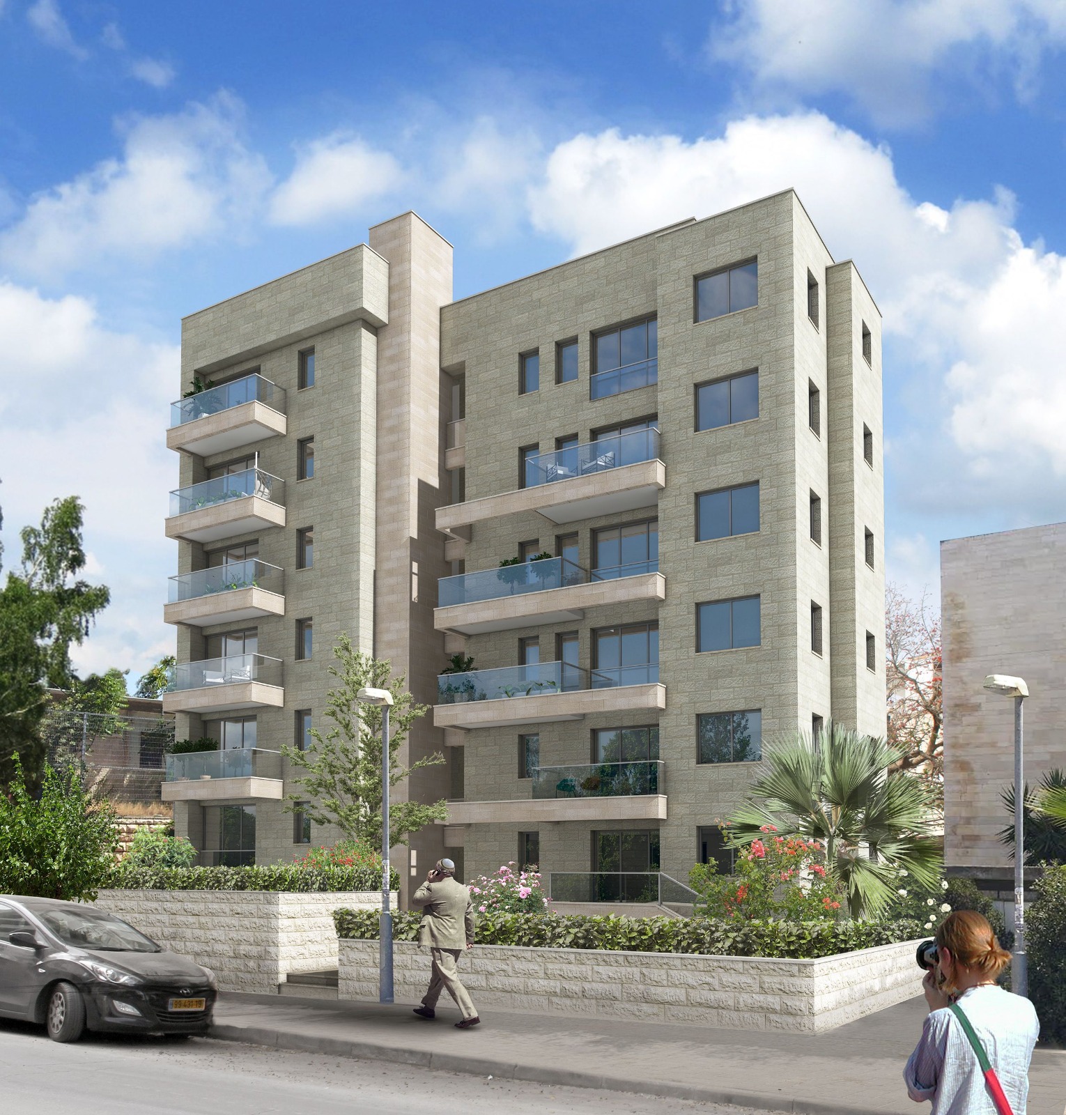 בניינים,תמ"א 38, כביש