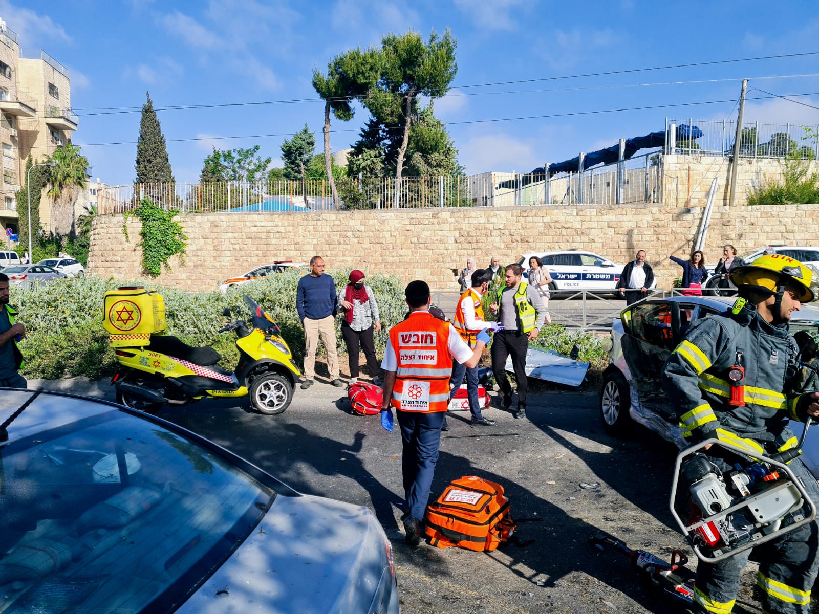 תאונה בגבעת התחמושת