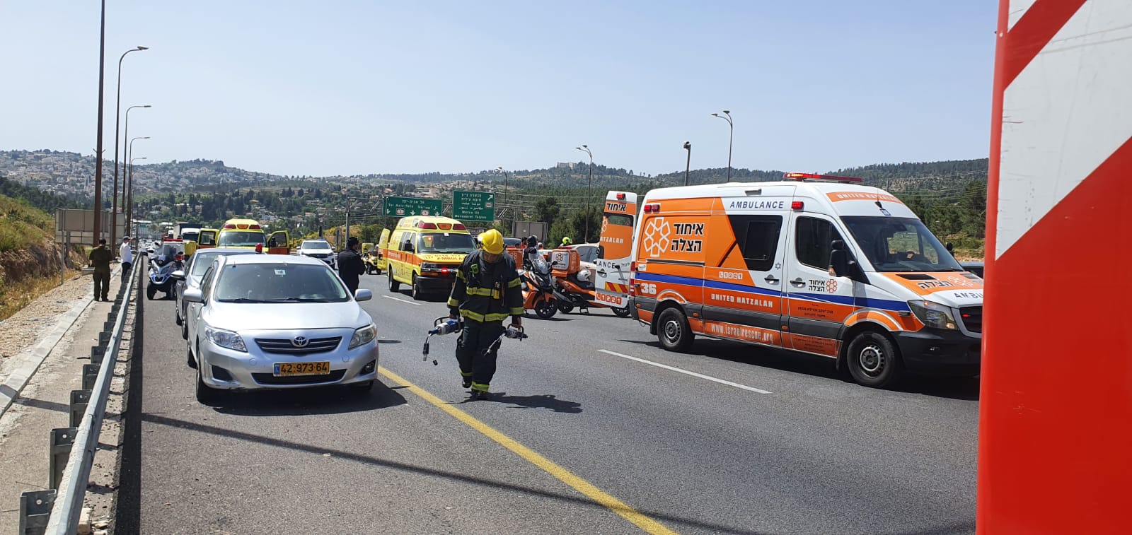 התאונה בכביש 1