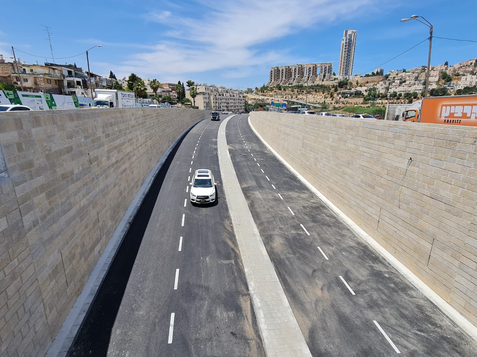 כביש, רכב, בגין, מנהרה פת