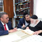 ראש העיר אצל הרב קנייבסקי