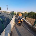פצוע בינוני מהחלקה על אופניו