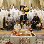הנשיא ורעייתו במפגש עם הדבוראים