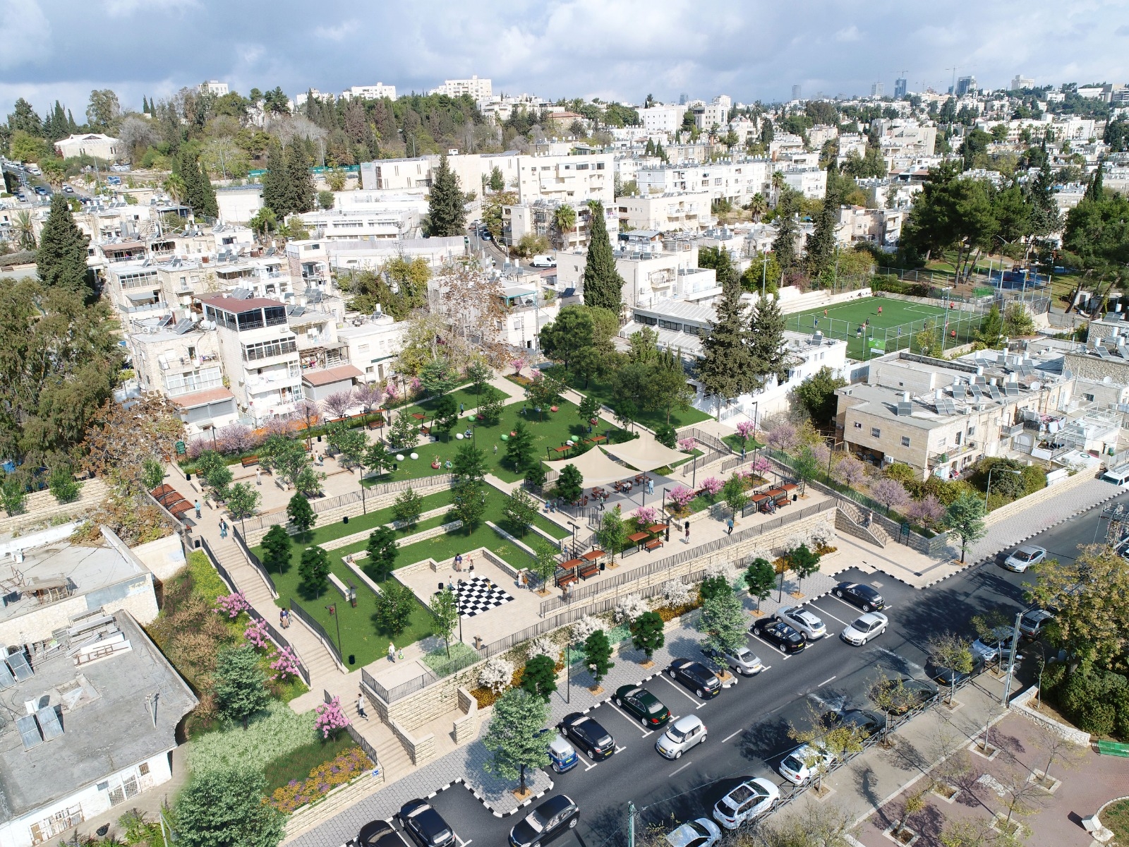 גן עדיקא בשכונת גוננים