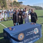 נבחרת הגימנסיה הירושלמית בתואר לאחר דו-קרב פנדלים צילום: עיריית ירושלים.