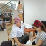 חני כראזי, אחות טיפת חלב ביישוב נוקדים בפעולה