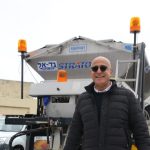 איציק לארי בשלג, צילום ארכיון: ארנון בוסאני, דוברות עיריית ירושלים