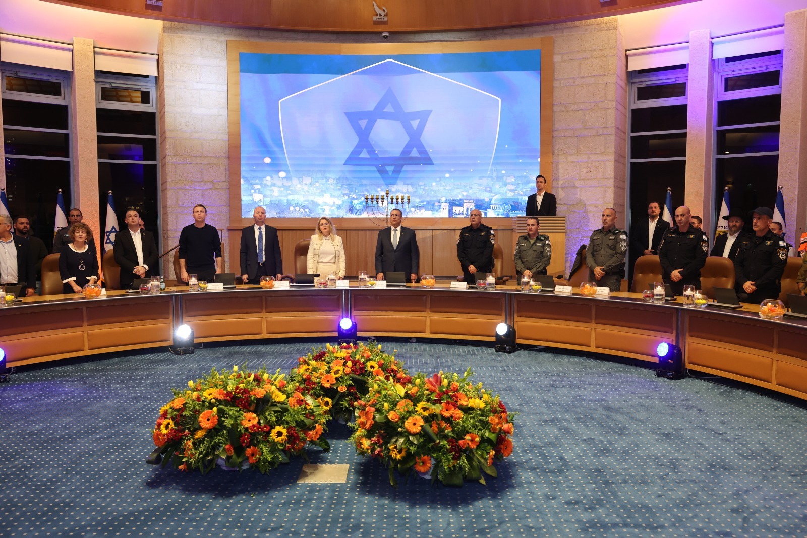 טקס מצטייני הביטחון וההצלה בירושלים, צילום: דוברות עיריית ירושלים