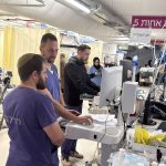 המרכז הרפואי הדסה עברו למתחמים תת קרקעיים בעקבות מלחמת שאגת הארי. צילום: דוברות הדסה