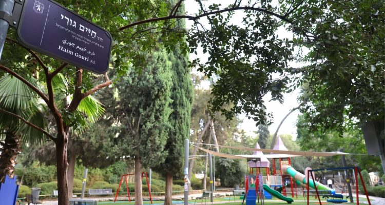 דרך חיים גורי, צילום: ארנון בוסאני, דוברות עיריית ירושלים